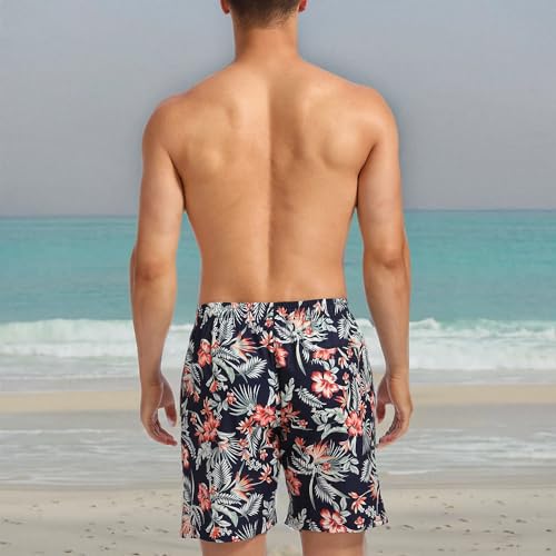 Image of Biwisy Mens Swim Trunks Quick Dry Swim Shorts Mesh Lining Swimwear Bathing Suits with Pockets