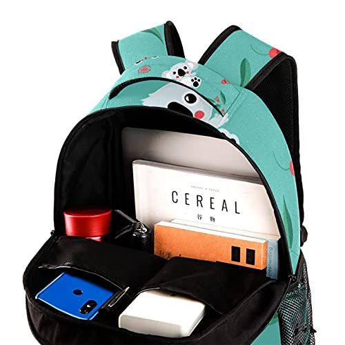 Sac à dos décontracté pour femme multicolore de grande capacité