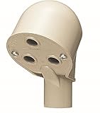 Mirai Industry MEC-16F Entrance Cap for PF Pipes, Miraflex 16, Beige, Price of 1 Piece