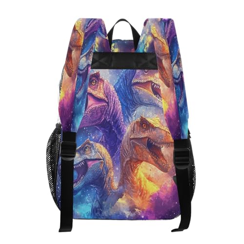 PVC Colorful Dinosaur Cloud Boys Girls School See Through Bag Clear Transparent Waterproof Backpack3