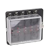 Facile à connecter : les panneaux de fusibles automobiles sont très faciles à installer en fournissant l'emplacement au sol correspondant. Rend les lignes désordonnées propres et bien rangées pour un accès facile. Facilite la réparation d'un circuit de véhicule ou de bateau