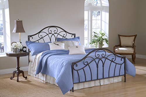 Hillsdale Furniture Josephine Bed Set With Rails, Queen, Metallic Brown #TOP3