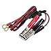 Battery Alligator Clips Booster Jumper Cable - O Ring Terminal Harness Wire 2 Pin Lug Cable for Car Battery Charging 16AWG (3ft-2 pack)