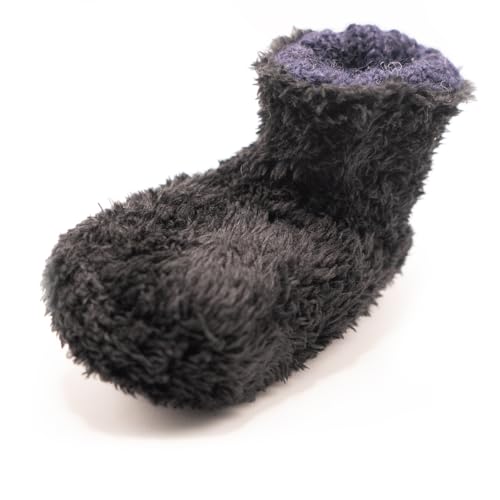 Tibetan Socks Hand Knit Wool Baby Slippers Lined in Fleece With Non Slip Soles For Boys and Girls 0-36 months4