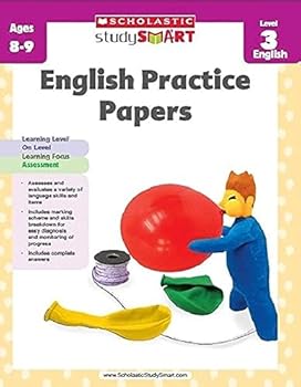 Paperback Scholastic Study Smart English Practice Papers Level 3 Book