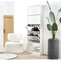 Amazon｜シューズラック スリム 5段 大容量 下駄箱 収納 靴収納