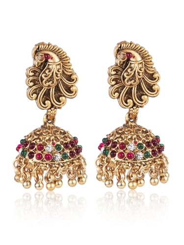 Gold Plated Goddess Lakshmi Temple Choker Set