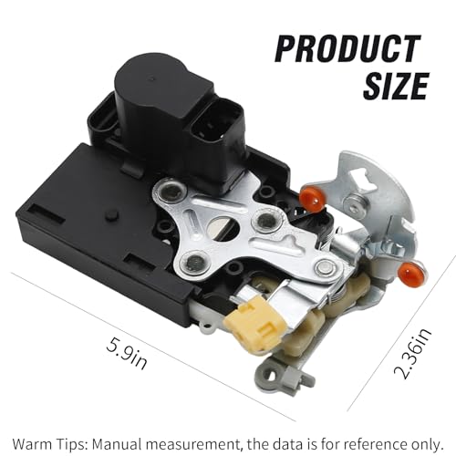 Image of Saihisday Power Door Lock Actuator Front Right Passenger Side Replacement for Silverado Sierra 1999-2007 Replace #16872414, 15110642, 15110645