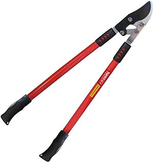 TABOR TOOLS GG11E Professional Compound Action Bypass Lopper,  4.5cm Clean-Cut Capacity, Tree Trimmer with Sturdy Handles for Extra Leverage