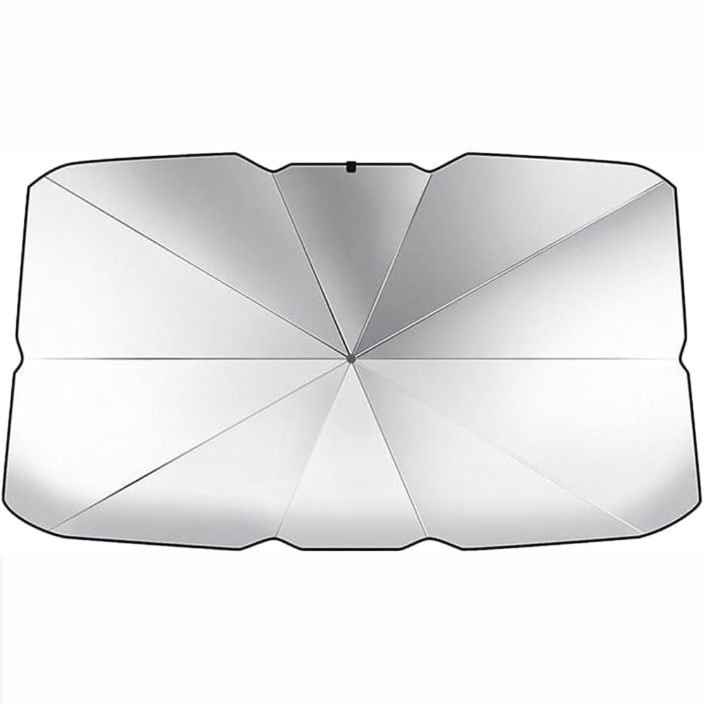 YUTYUTYUT Car Shade Umbrella,for Proton X50 GMC Ya Kun Saab 9-5 Saab 9-3. Car Front Windscreen Sun Umbrella,Foldable,can Blocks UV Rays,A