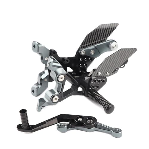 Repose-pieds réglables S1000RR 2019-2023 avec éléments arrière en fibre de carbone