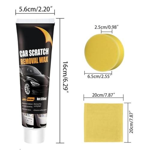 Cera para arañazos y reparación de pintura 120 ml miniatura 4