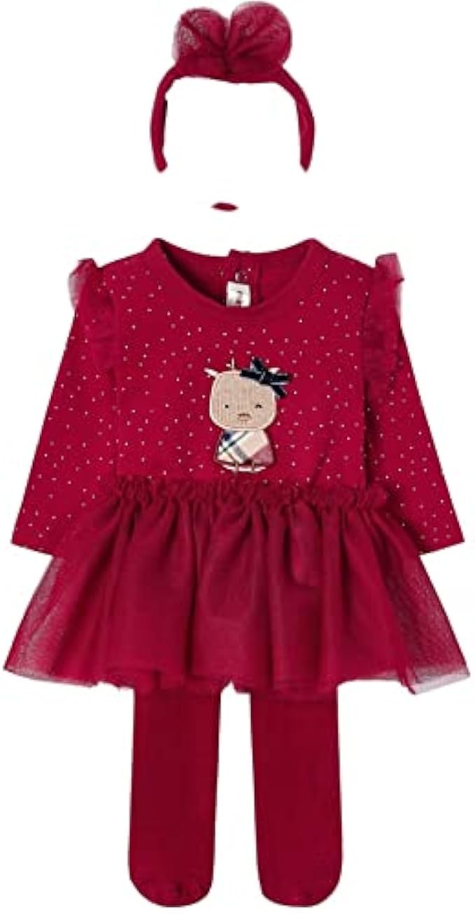 Mayoral - Tulle Skirt with Headband Set for Baby-Girls - 2815, Red
