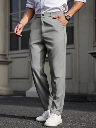 Image of Noble Monk Men's Regular Fit Mid Rise Pants