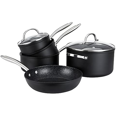 Prestige Scratch Guard Aluminium Cookware Set Cover