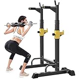 [Einstellbare Höhe und Breite] 12 Arten von einstellbaren Höhe (90-140 cm / 35,4-55in) und 9 Arten von einstellbaren Breiten (51-91 cm / 20-35.8in).Mehrere Kombinationen bieten Ihnen das angenehmste Trainingserfahrung.