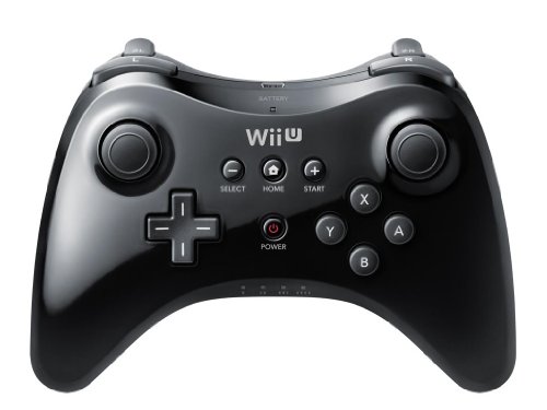 Nintendo Wii U Pro U Controller (Japanese Version), Black image 4