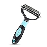 8 cepillos que os ayudarán en el cuidado del pelo de vuestro perro 12 Pätsworld Cepillo para perros y gatos | para cabello largo | Peine bajo de lana quita enredos y...