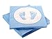 Produktbild 20 Napkins Baby Feet Footprint Light Blue Christening Birth Boy Baby Shower