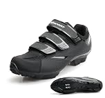 Scarpe MTB Mountain Bike Uomo/Donna Scarpe Spinning Traspiranti, Antiscivolo e Compatibili con Pedali SPD - N03 41 EU