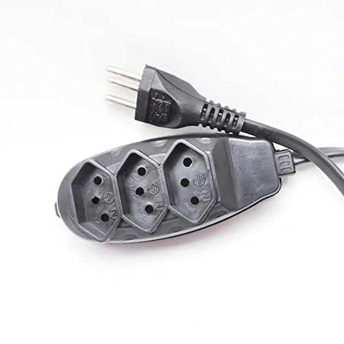 Bright Extensão 2P + T 03 Mts Preta (3 pinos)