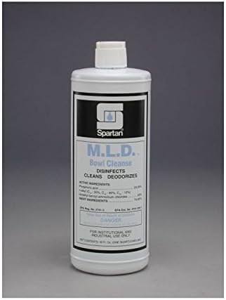 Spartan M.L.D. Bowl Cleaner, Quarts, Case of 12