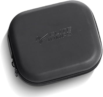 Elite Jumps - Jump Rope Carry Case - Fits All Elite Jumps Ropes & Other Small Items - Metal Clip - Moisture & Scratch-Resistant - Durable & Versatile - 7.87 x 6.3 x 2.75
