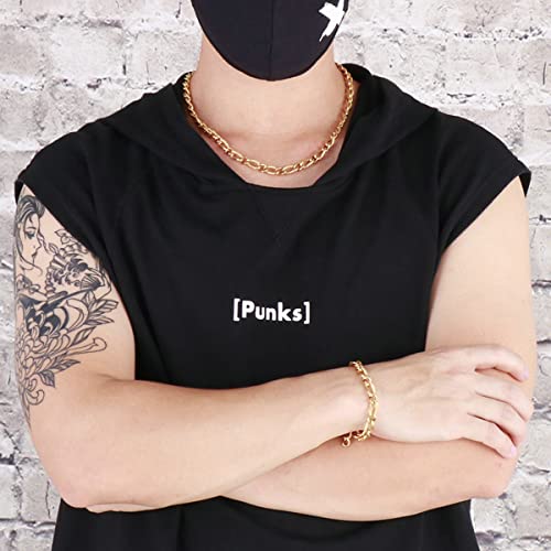 Collier de liaison chaîne ovale acier inoxydable finis les bijoux ternis - 2