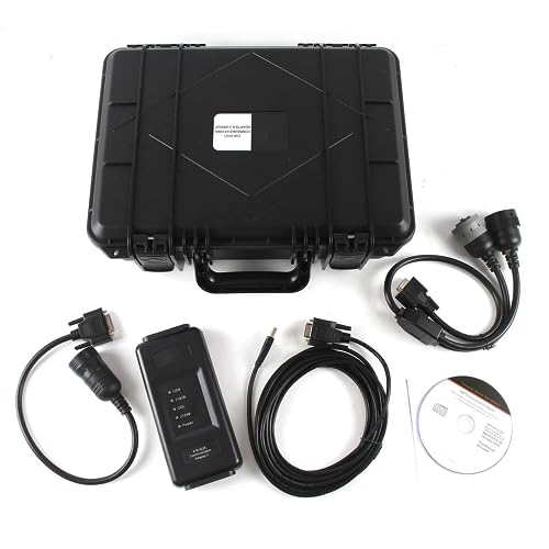 SINOCMP ET-4 IV Diagnostic Adapter 478-0235 538-5051 Communication Adapter Group ET4 Diagnostic Tool 2019C Version with 6&9&14 Pins Line for Heavy Equipment Diagnostic Test Tool