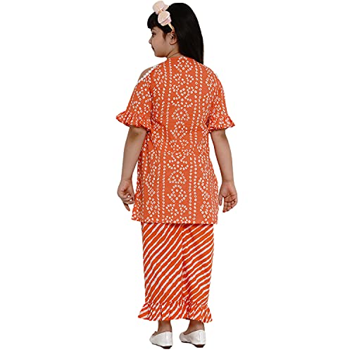 Image of Bitiya By Bhama Girl's Cotton Regular Kurta Sets