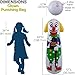 Jet Creations Inflatable Clown Punching Bag, 42