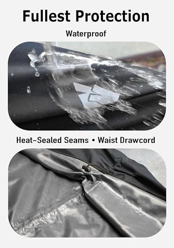 Whatever the Weather Unisex Long Raincoat, Lightweight Rain Jacket Waterproof, Packable Rain Slicker Hood for Men Women4