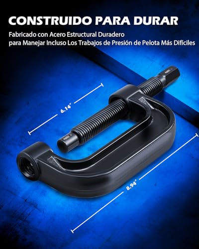 Pasador de anclaje de freno sin esfuerzo con este kit separador de rótulas 6
