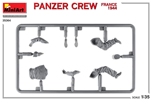Miniart 1:35 - Panzer Crew, France 1944, Geformte Farbe - Image 4
