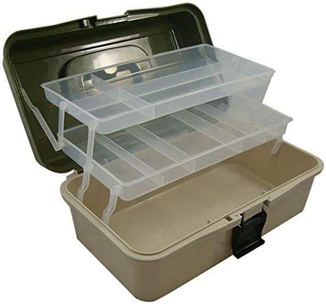 Lunar Box, 3 Layer Cantilever Fishing Tackle Box, With Float Storage