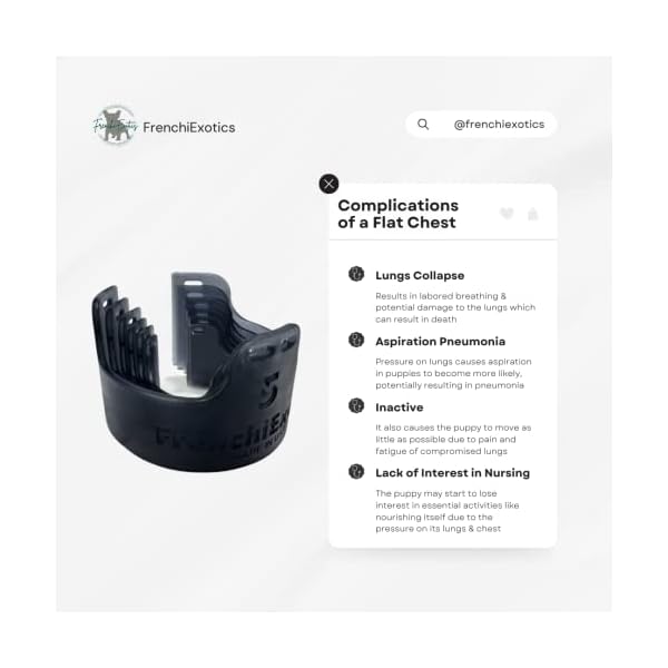 Newborn Puppy Flat Chest Kit