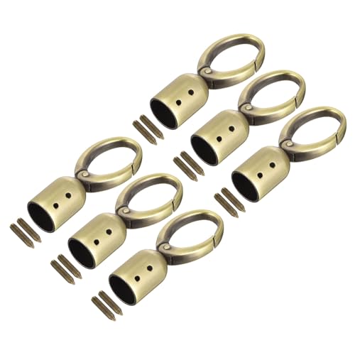 Embout de cordon 15 mm avec vis pour création bijoux et sangle sac - 2
