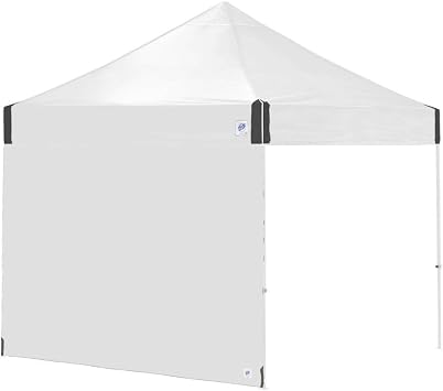 E-Z UP Single Sidewall, Fits 10' Straight Leg, Truss Clip Attachment, White
