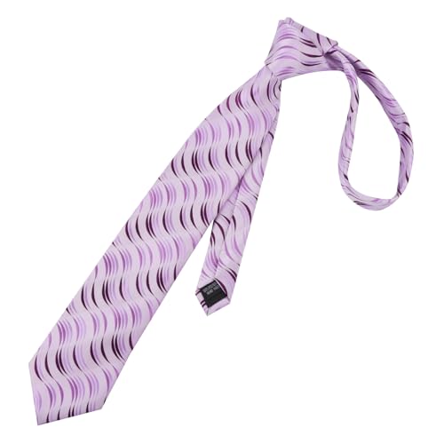 Image of Alizeal Mens 3.15'' Gradient Novelty Pattern Tie Set with Pocket Square Casual Color Tie Set