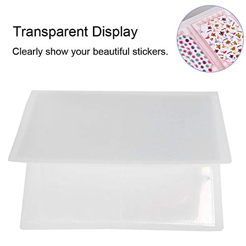 Album di adesivi per unghie - 20 pagine