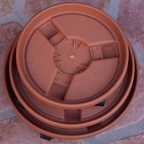 Bloem 95124 Planters, 14", Orange #TOP6