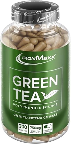 IronMaxx Extrait de Thé Vert 300 Capsules