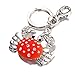 Produktbild GMTEXTILES Resin Crab Key Ladies Bag Anhänger Schlüsselbund Weihnachtsschmuck Auto Schlüsselring