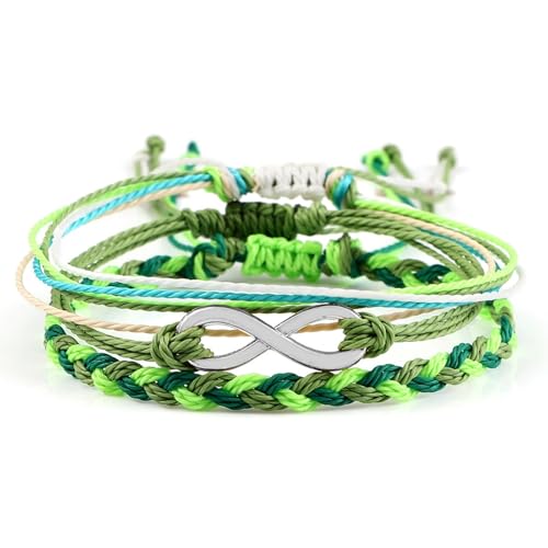 Bracelet de tissage unisexe infini pour sublimer un mariage moderne
