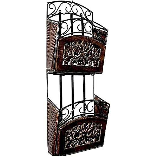 Floating Letter Magazine Rack Stand