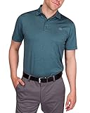 Three Sixty Six Golf Shirts for Men - Men’s Quick Dry Polo Shirt - 4-Way Stretch & UPF 50