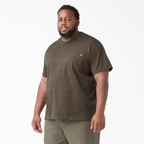 Image of Dickies Men's Heavyweight Heathered Short Sleeve Pocket T-Shirt