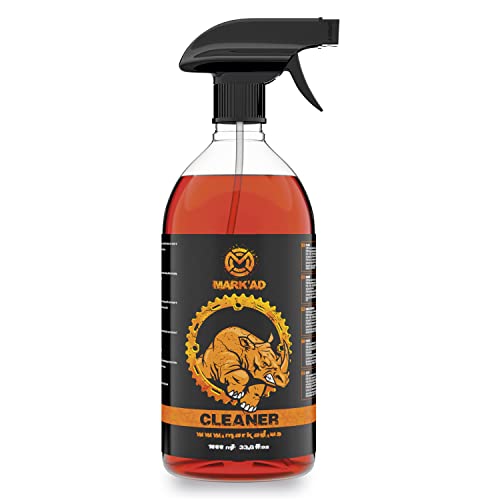 Limpiador Desengrasante Bicicleta | 1000 ml | Biodegradable PH Neutro | Protege Componentes y Pintura | MTB, BTT, Bici de Carretera y E-Bike | Limpia Cadena, Transmisión, Cambio, Cuadro y Pedalier