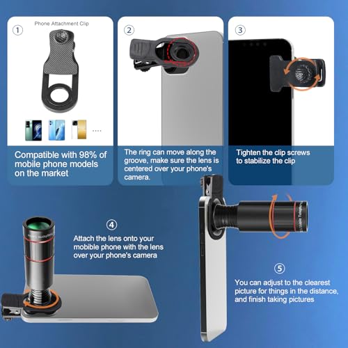 2025 Newly 32X Phone Camera Lens Telephoto Mobile Lens for