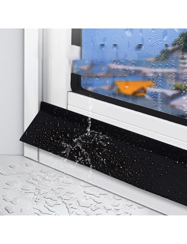 Bande d'étanchéité appui de fenêtre noire 80 cm flexible